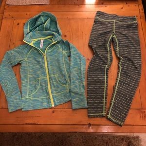 90 Degrees Hoodie and Leggings Set